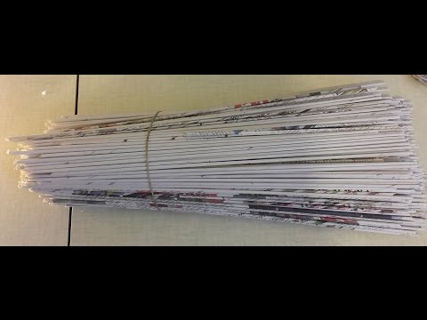 Vidéo: Paniers En Tube De Papier Bricolage