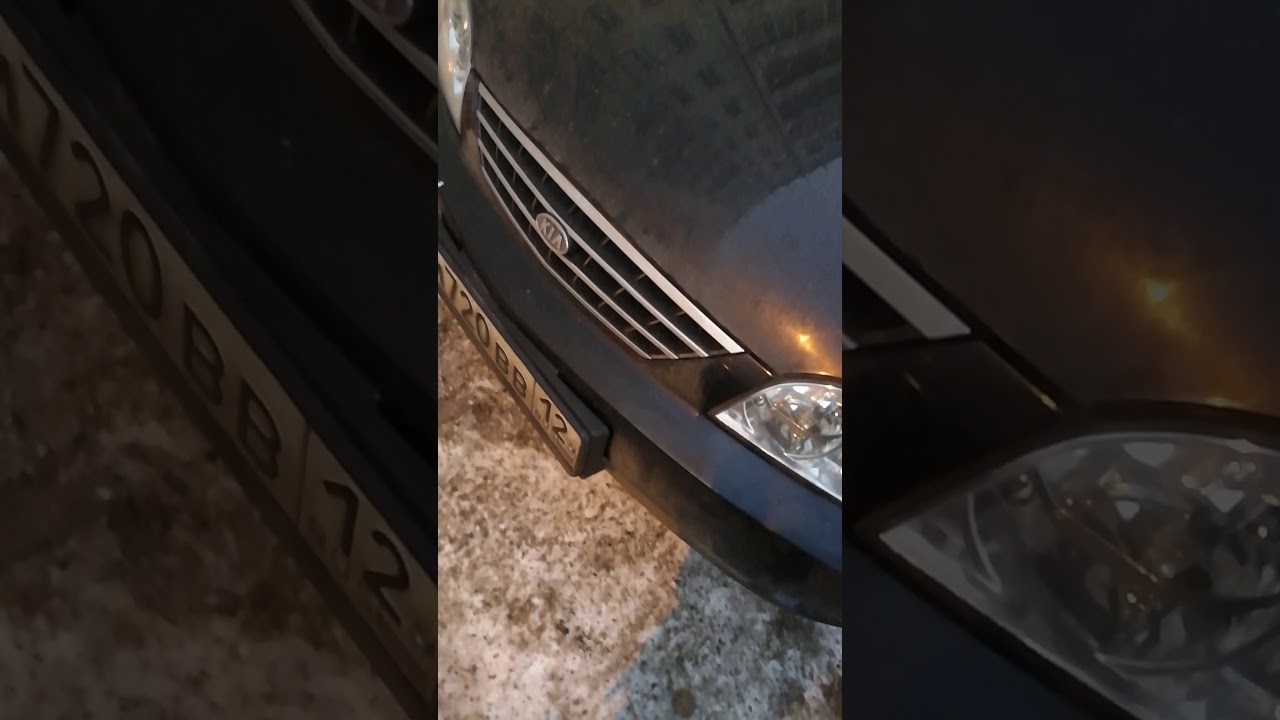 Киа спектра неисправный датчик температуры ОЖ - YouTube