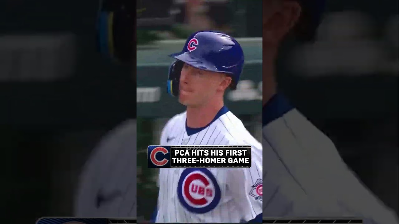 PETE-CROW ARMSTRONG HITS HIS THIRD HR OF THE DAY!!! ๐ฑ #pca #cubs #homerun