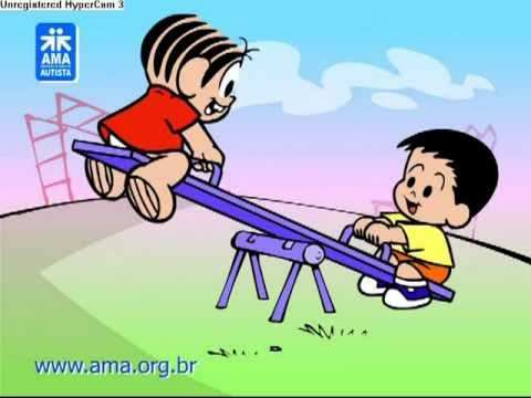 AUTISMO - CONSCIENTIZAÇÃO - VIDEO DA TURMA DA MÔNICA