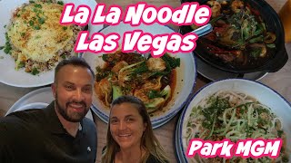 La La Noodle at Park MGM Las Vegas