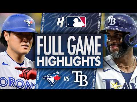 Toronto Blue Jays vs Tampa Bay Rays - FULL GAME HIGHLIGHTS 🔥 August 19, 2026 MLB Season