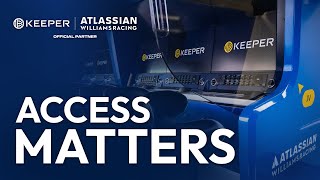 Keeper Security X Atlian Williams Racing Access Matters