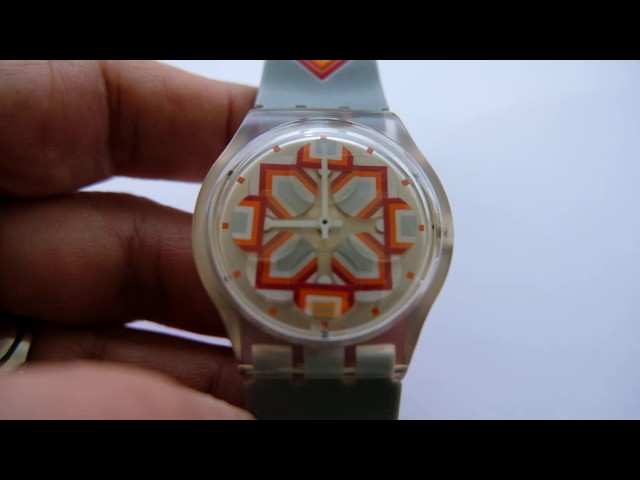 スウォッチ　フラワー Swatch Moving Flower watch - YouTube