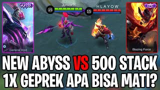 DUEL MAUT NEW ABYSS ALPHA VS 500 STACK ALDOUS - MOBILE LEGENDS BANG BANG (MLBB)