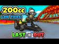 Mario Kart Wii 200cc KO - Light Weight Low-Tier Vehicles!