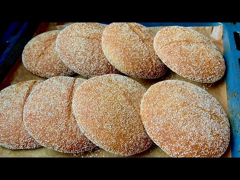 وداعا للخميرة الكماوية خبز المحراش بدون خميرة بدقيق الشعير والقمح الكامل الخبز السحري لذيذ وصحي