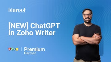 NEW: Chat GPT in Zoho Writer | Learn how to use ChatGPT in Zoho Writer for Content Generation