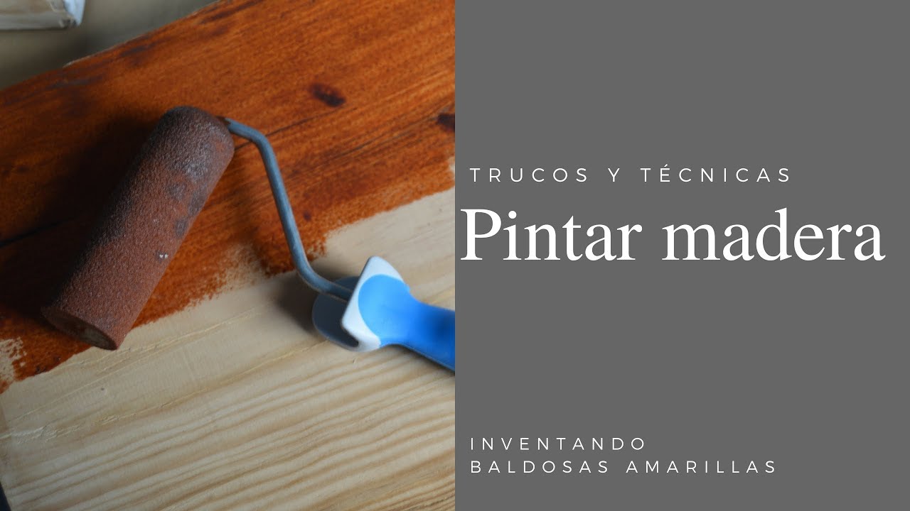 Trucos y técnicas para pintar madera-DECORAR MUEBLES 