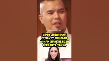 video ghibah maia diunggah ahmad dhani netizen bertanya tanya #beritaartis #ahmaddhani #maiaestianti