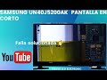 Samsung un40j5200  pantalla  en corto