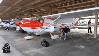 First Flight Lesson FEB 19 (Part 1 - the boring Preflight)