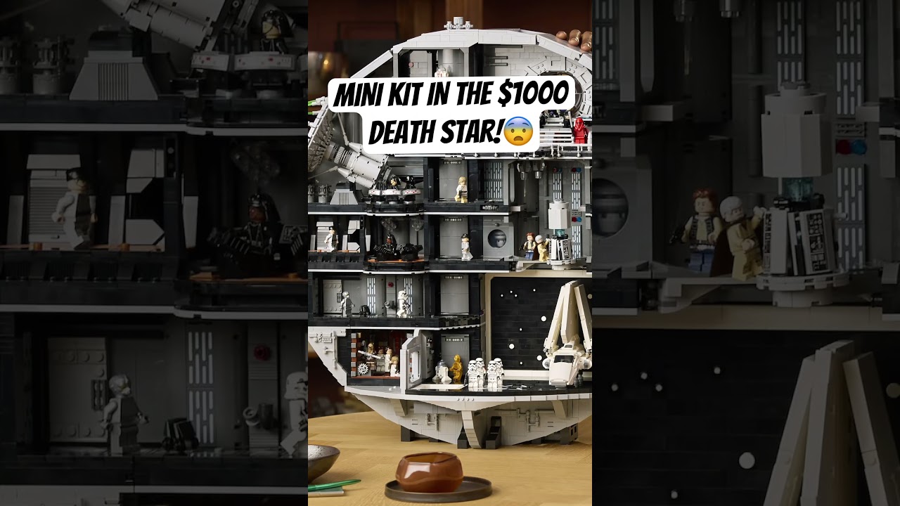 MINI KIT IN THE $1000 DEATH STAR!😨 