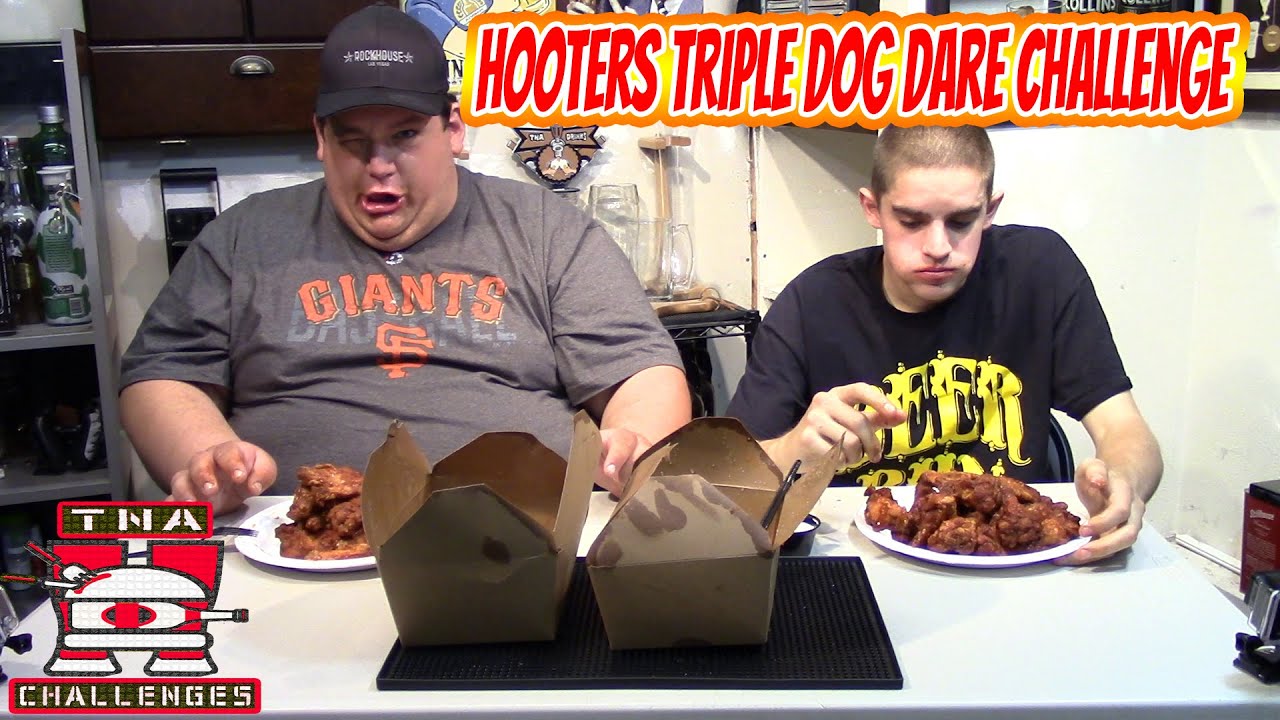 Hooters Triple Dog Dare Challenge TNA Drinks Episode 80 YouTube