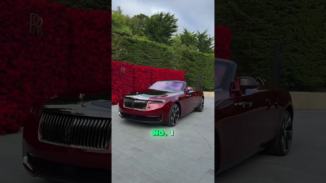 Топ-3 самых дорогих автомобилей Rolls Royce в мире #шорты