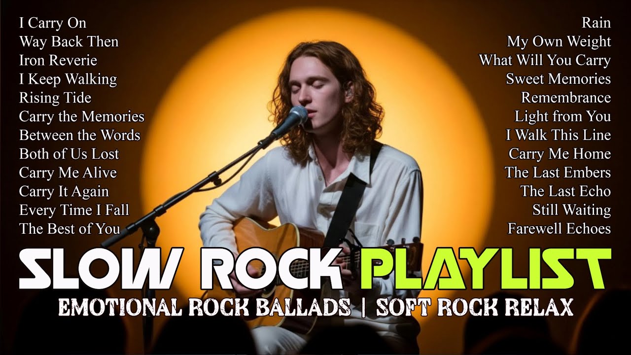 🎧 Deep Slow Rock Playlist 2025 🔥 | Emotional Rock Ballads | Soft Rock ...