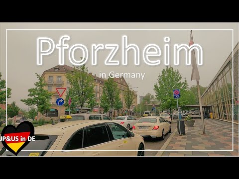 【Pforzheimドイツ】🇩🇪Walking in Pforzheim Germany / Day trip from Stuttgart / Walking Tour / Germany Vlog