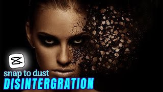 Create Disintegration, Snap to Dust Effect in CapCut Video Editor screenshot 5