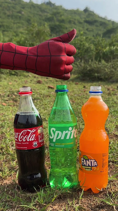 coke , sprite and fanta