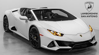 Player Profile 2024 Lamborghini Huracan EVO Spyder - Bianco Icarus