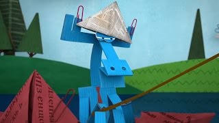 Бумажки ✂ Полная луна ✂ Серия 56. Мультик оригами для начинающих. Творчество с детьми. Бумажки ✂ Полная луна ✂ Серия 56. Мультик оригами для начинающих. Творчество с детьми.