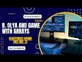 [Bangla] B. Olya and Game with Arrays Codeforces Round 892 (Div. 2) Explaination