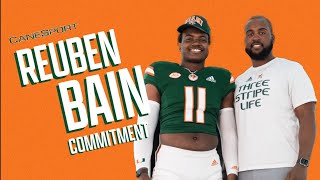 Reuben Bain commits to Miami Football I Mario Cristobal Adds Major Commitment for Hurricanes