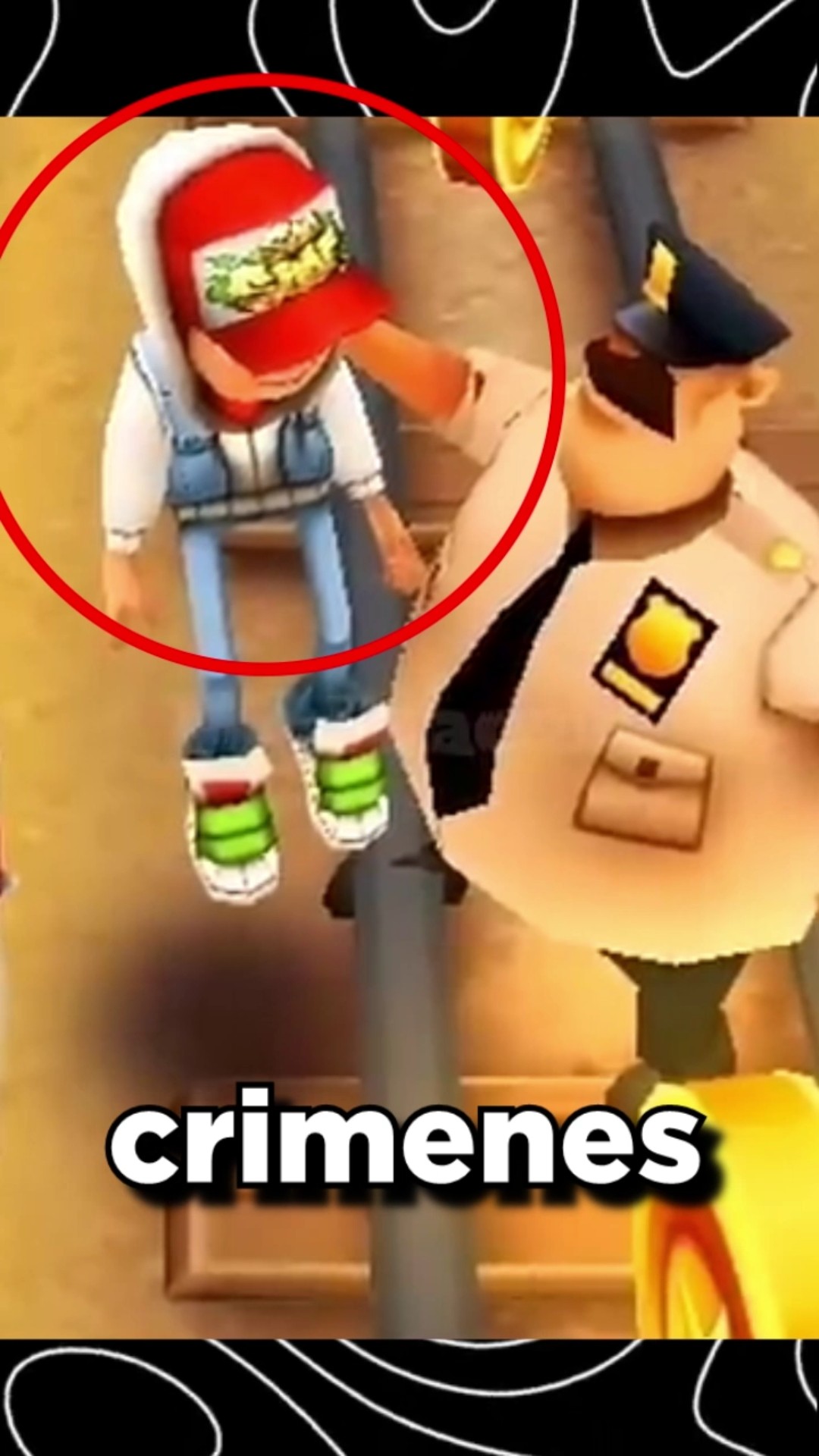 ¿Cuántos CRIMENES se han COMETIDO en SUBWAY SURFERS? ? #subwaysurfers #josativi #shorts #miedo