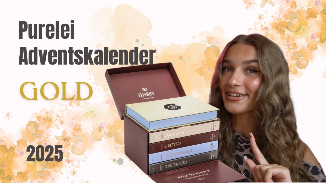 Krassester Schmuckkalender?!😱 Purelei Adventskalender 2025 unboxing - GOLD💛