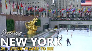NEW YORK │ USA. Exploring New York: more than 25 iconic places to visit.
