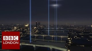 Lighting up London's bridges - BBC London News