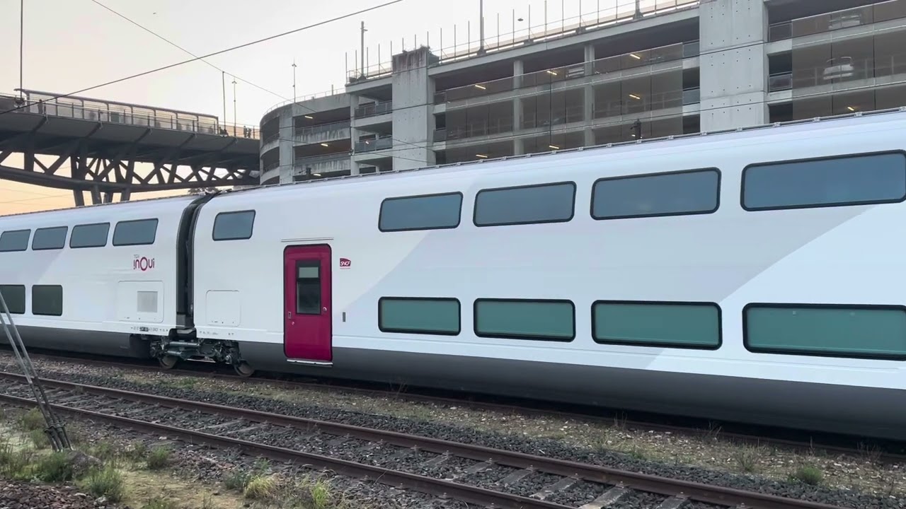 Futur TGV M en gare de Poitiers…