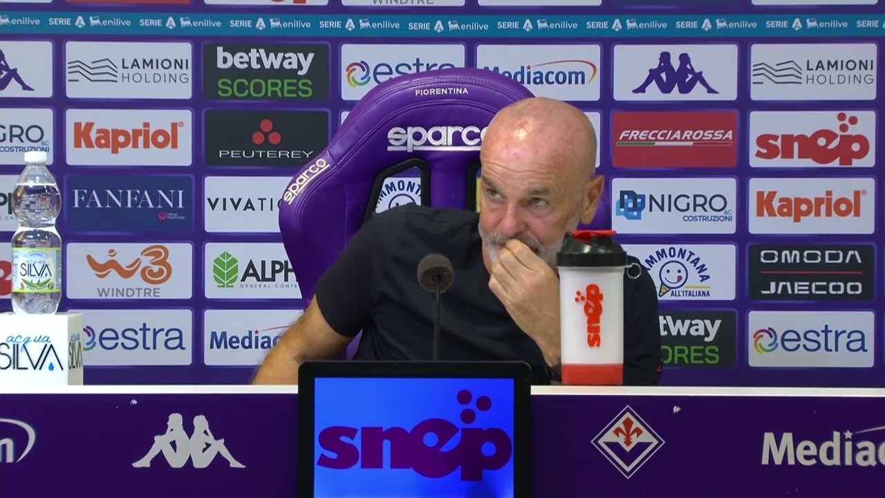 Le parole di mister Pioli al termine di Fiorentina vs Como 1 - 2