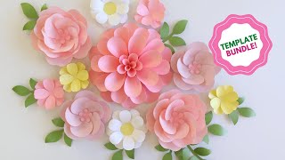 Paper Flower Backdrop DIY Kit