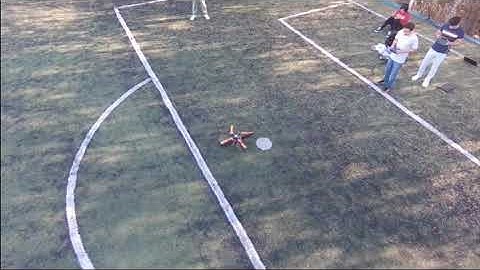 Real test performance of the fully actuated quad-rotor using flaps