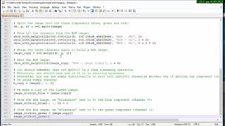 【PYTHON OPENCV】splitting and merging