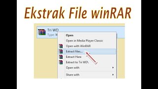 #triwdchannel, Cara ekstrak File winRAR screenshot 3
