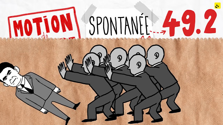 Qu'est-ce que la motion de censure ?