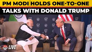 LIVE: PM Modi, Donald Trump Hold Bilateral Meet In France, Discuss India-US Ties | G7 Summit