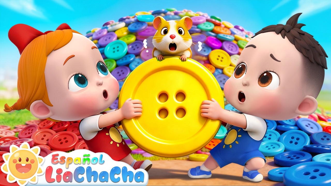 Debajo de un Botón | LiaChaCha en Español - Canciones Infantiles