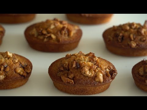 휘낭시에 풍미 두배 시크릿 레시피, 호두카라멜리아 휘낭시에 만들기 <strong>Walnut</strong> Caramellia Financier [우미스베이킹:umi&amp;#39;s baking]