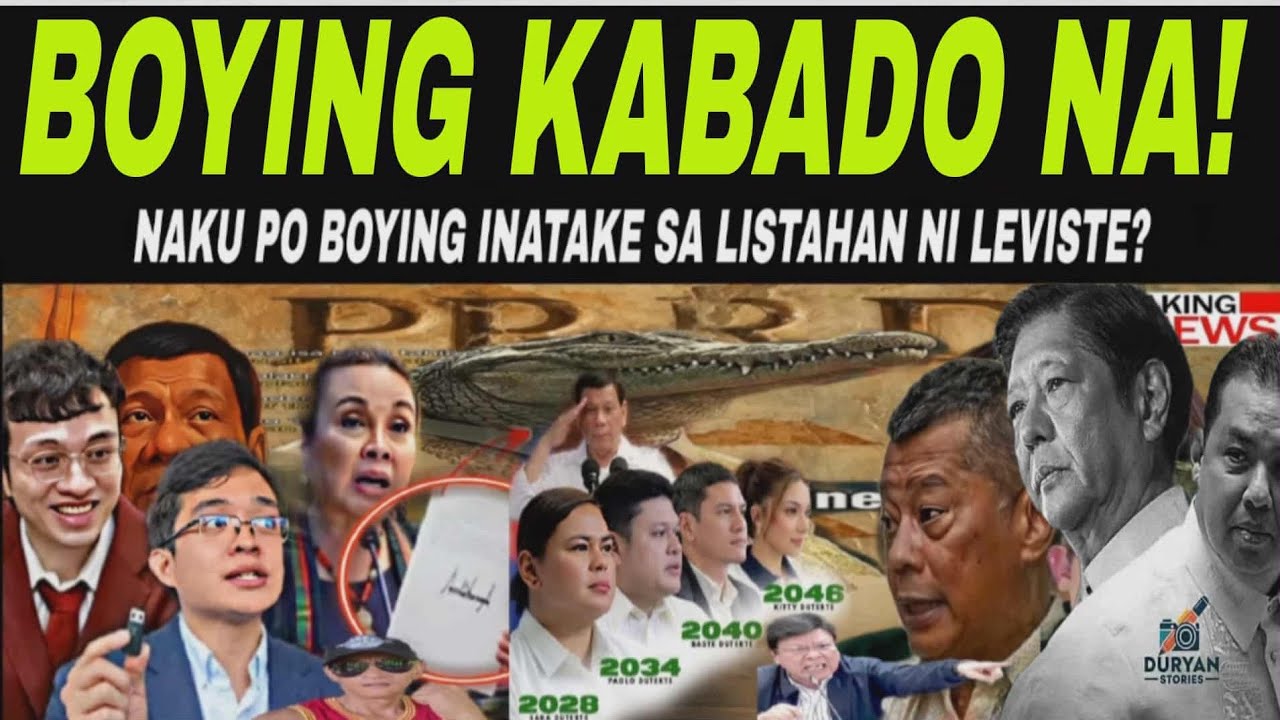NAKU PO BOYING INATAKE LISTAHAN NI LEVISTE MAG PINSAN KABADO NA! 