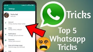 5 SECRET HIDDEN New Whatsapp Tricks NOBODY KNOWS! 2019 Latest Whatsapp Hidden Features screenshot 4