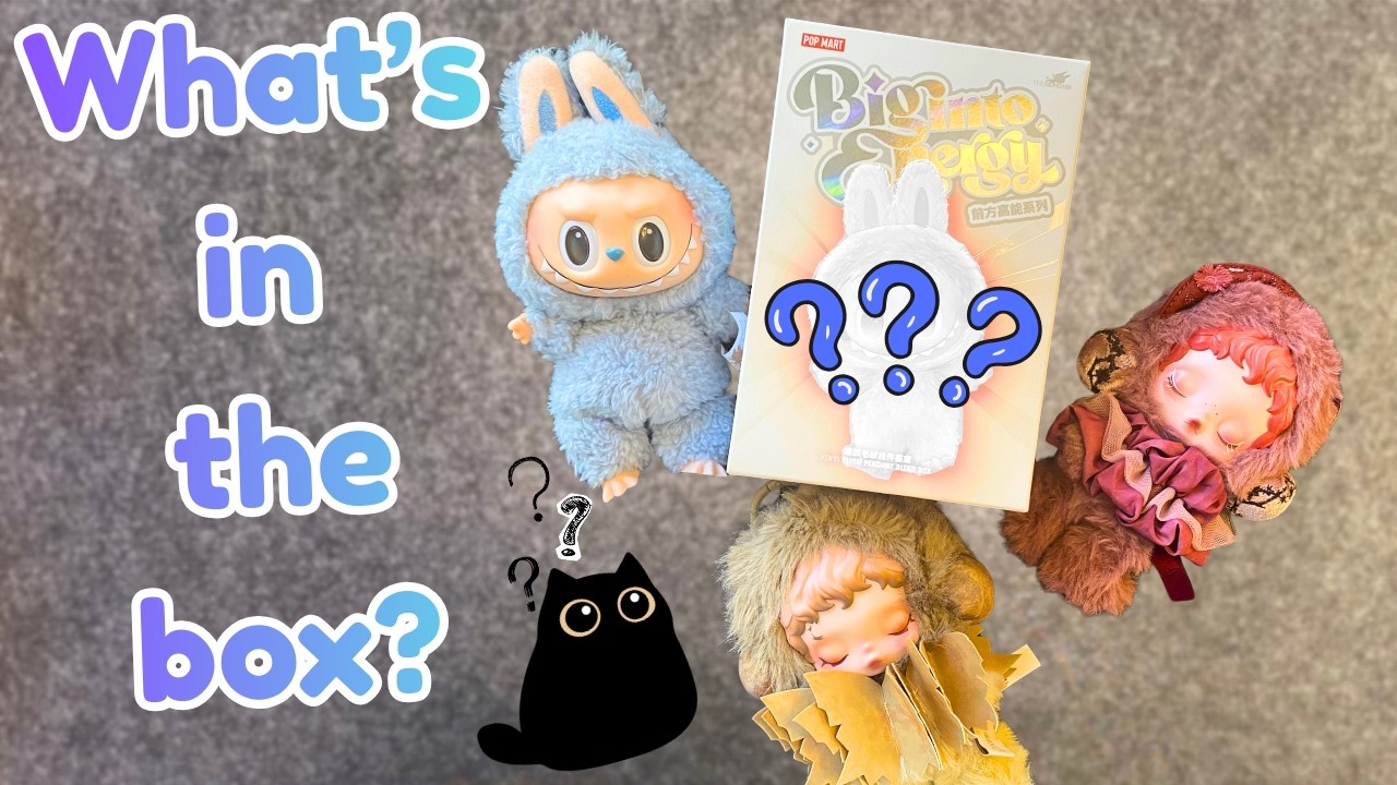 👉 Labubu Big Into Energy Unboxing 🎁 Which One Did I Get?!  #labubu #popmart #asmr #unboxing #toys