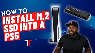 How to install Hard Drive into a PS5