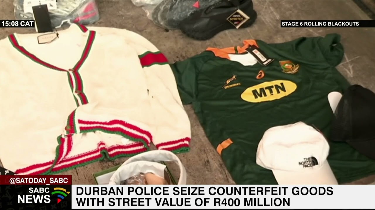 PICS, Fake Louis Vuitton, Zara, Versace clothing among R400m worth of  goods seized at Durban harbour