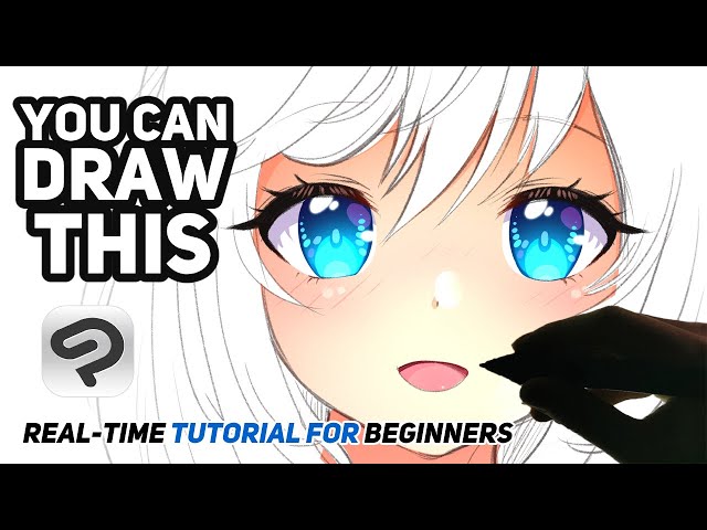 How To Draw Anime Eyes - So that anyone can do it