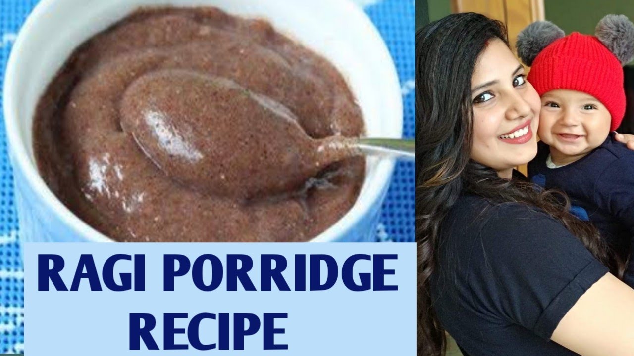RAGI ( Finger Millet) PORRIDGE FOR SIX MONTHS PLUS BABY। HOMEMADE FOOD