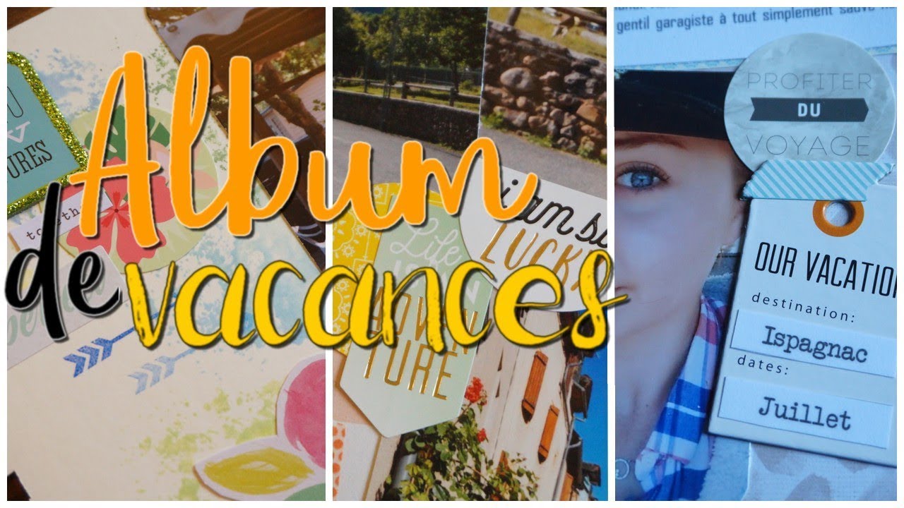 Album Vacances en Lozère #3 - Les premières pages ! Fond Aquarelle