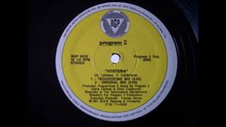 PROGRAM 2 - HYSTERIA (ORIGINAL MIX) 1991